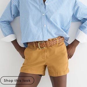 JCrew 4” Chino Shorts